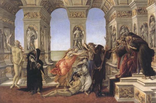 Sandro Botticelli Calumny France oil painting art